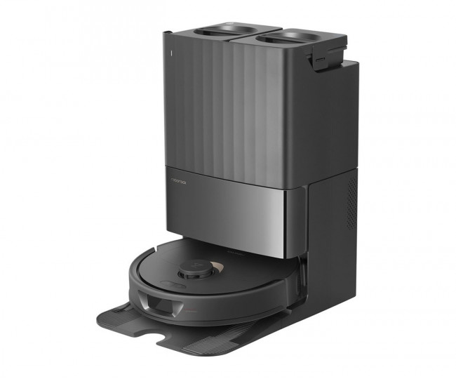 Робот-пилосос з вологим прибиранням RoboRock Q Revo Black (QR52-00)